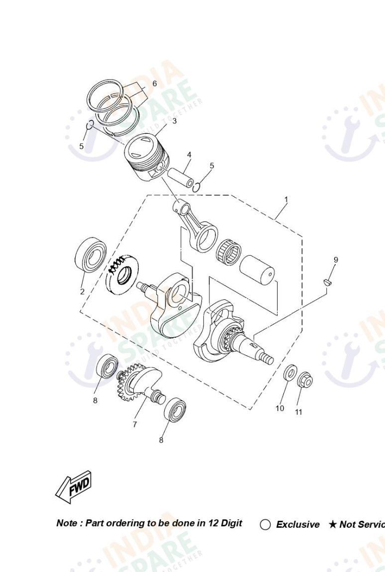 CRANKSHAFT & PISTON